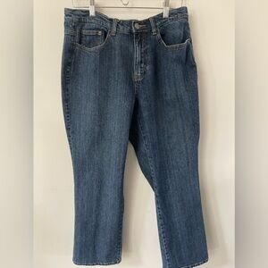 Venezia Womens Bootcut SZ 14 Inseam 29” High Rise Med Wash Cotton Spandex Jeans